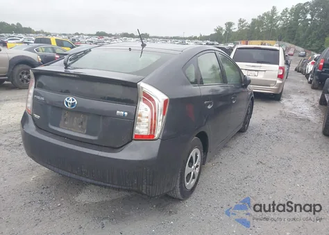 2012 Toyota Prius Two из США, поврежденный, VIN JTDKN3DU8C1586275